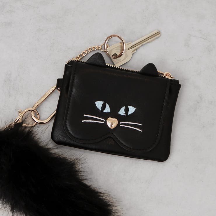カシュカシュ cachecache しっぽチャーム付ねこモチーフミニウォレット | UNBILLION | 詳細画像18 