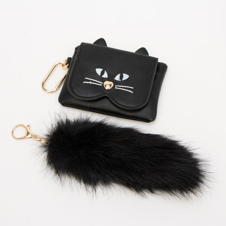 カシュカシュ cachecache しっぽチャーム付ねこモチーフミニウォレット | UNBILLION | 詳細画像22 