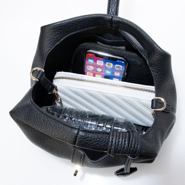 カシュカシュ cachecache ヒネリベルトソフト合皮ポーチ付ミニトートバッ… | UNBILLION | 詳細画像42 