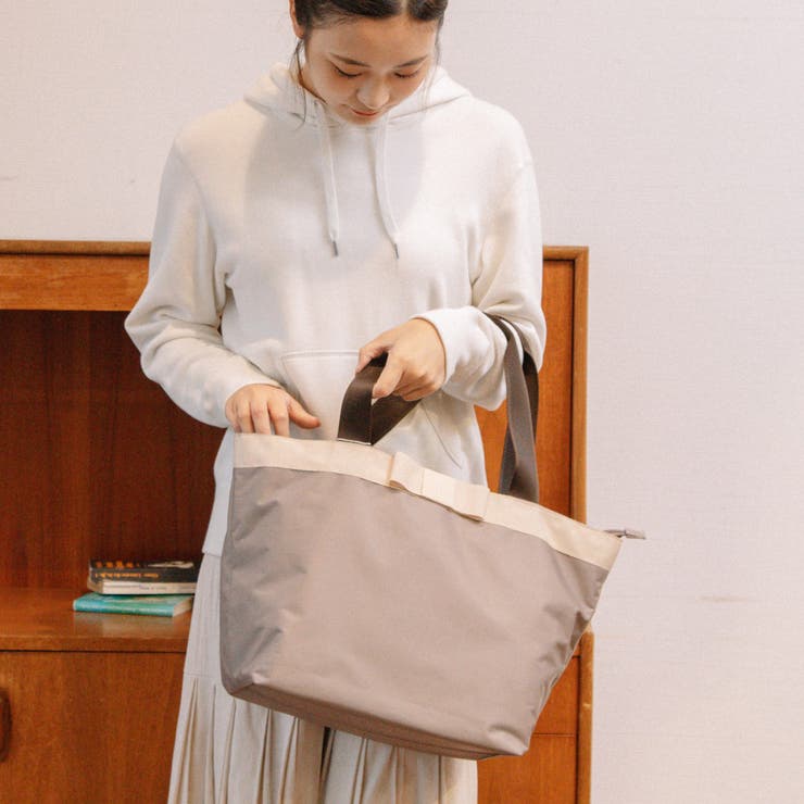 カシュカシュ cachecache / WEB限定ナイロンリボントートバッグＬ | UNBILLION | 詳細画像2 