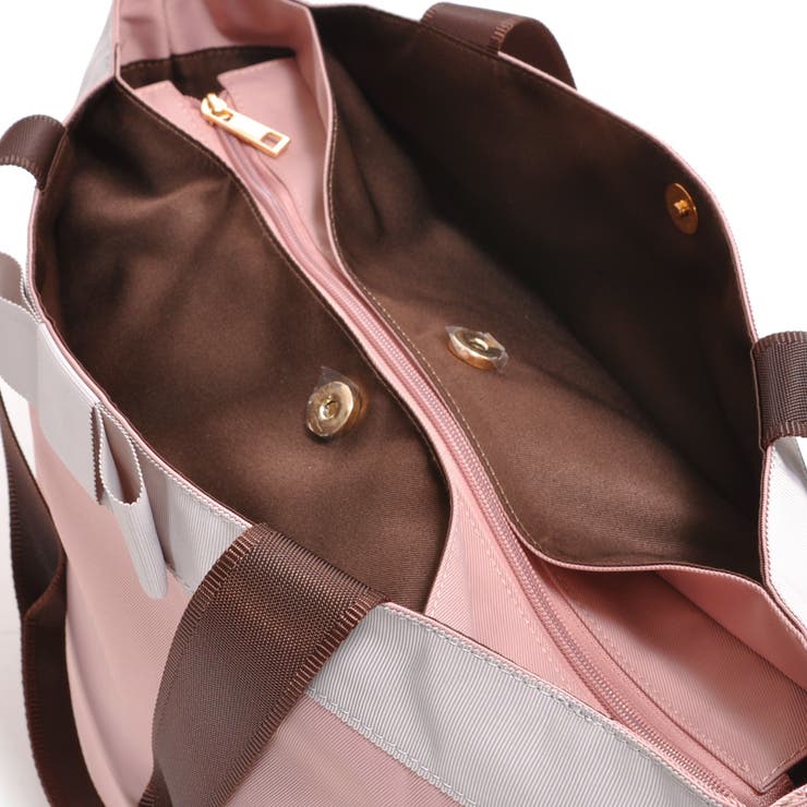 カシュカシュ cachecache / WEB限定ナイロンリボントートバッグＬ | UNBILLION | 詳細画像15 