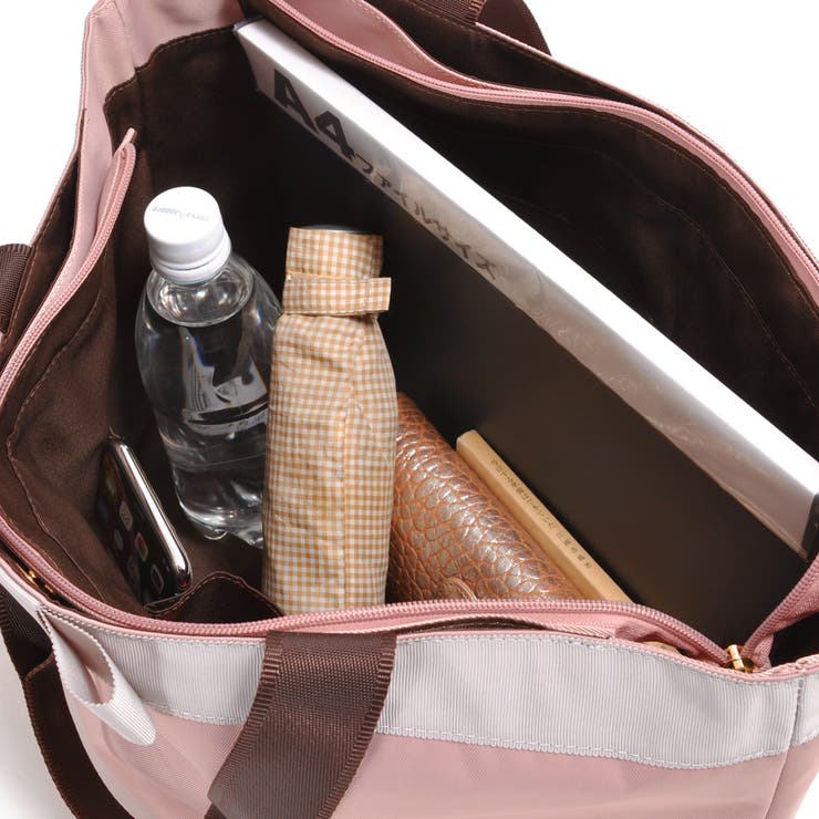 カシュカシュ cachecache / WEB限定ナイロンリボントートバッグＬ | UNBILLION | 詳細画像17 