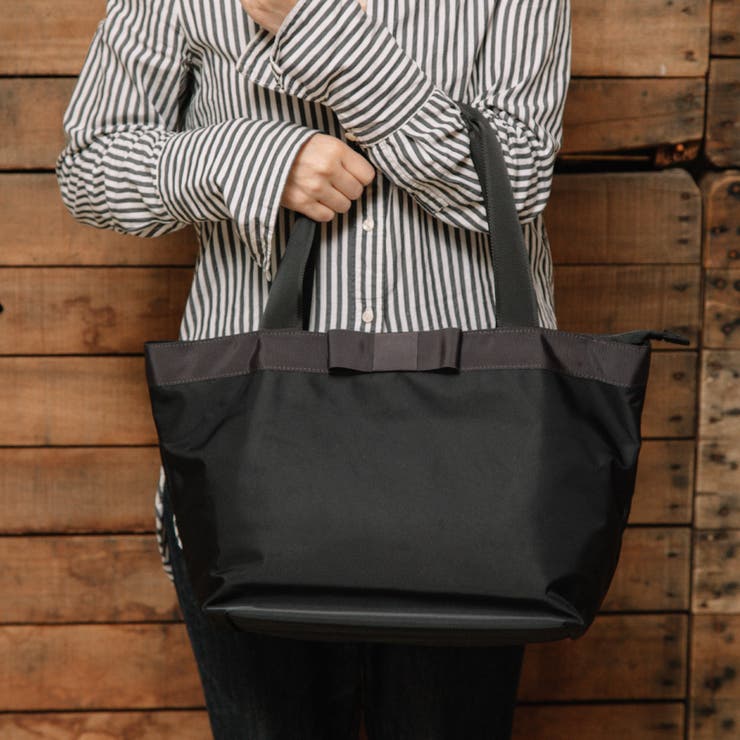 カシュカシュ cachecache / WEB限定ナイロンリボントートバッグＬ | UNBILLION | 詳細画像18 