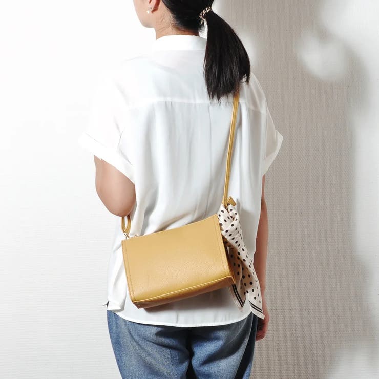 カシュカシュ cachecache / WEB限定スカーフ付ボックスショルダー | UNBILLION | 詳細画像26 