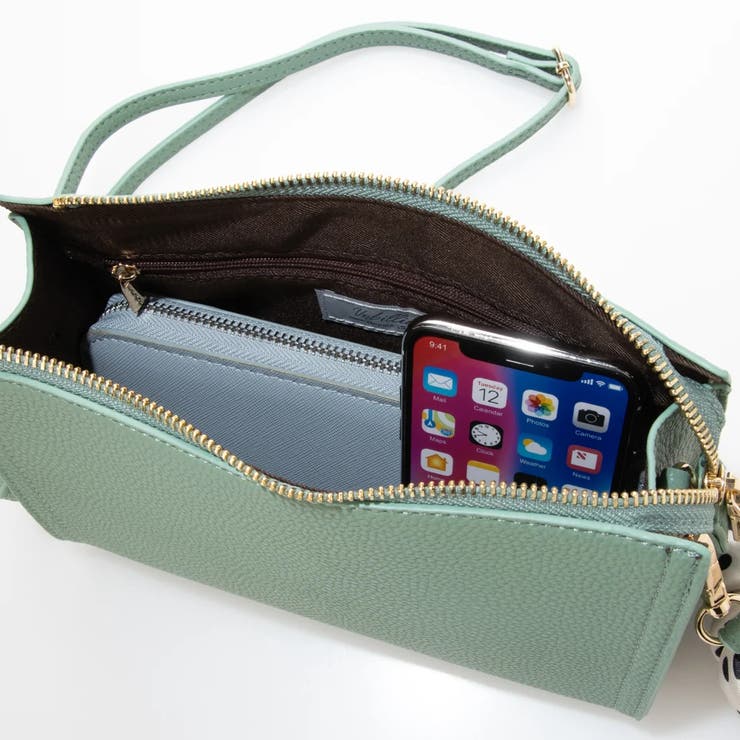 カシュカシュ cachecache / WEB限定スカーフ付ボックスショルダー | UNBILLION | 詳細画像7 