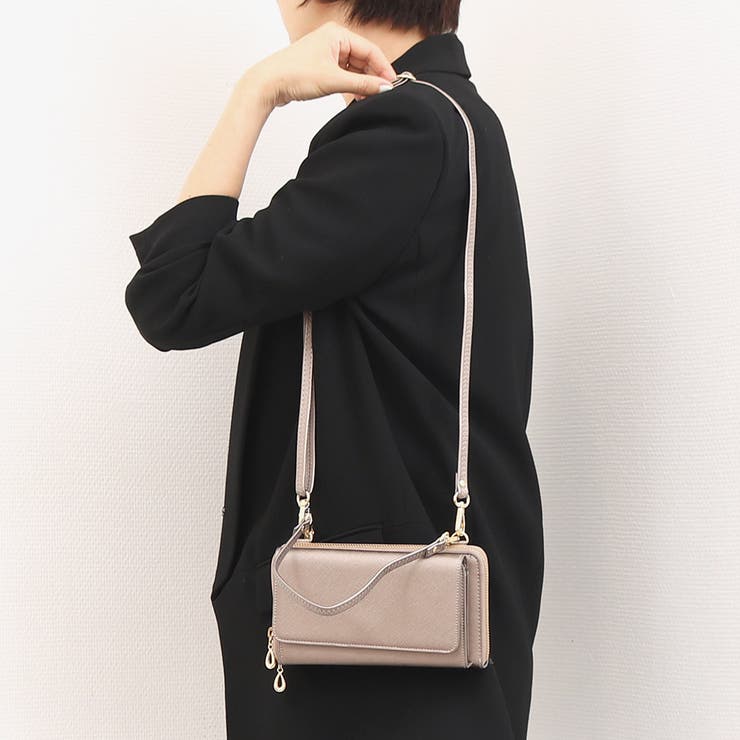 カシュカシュ / WEB限定カラーコンビウォレットショルダーバッグ | UNBILLION | 詳細画像11 
