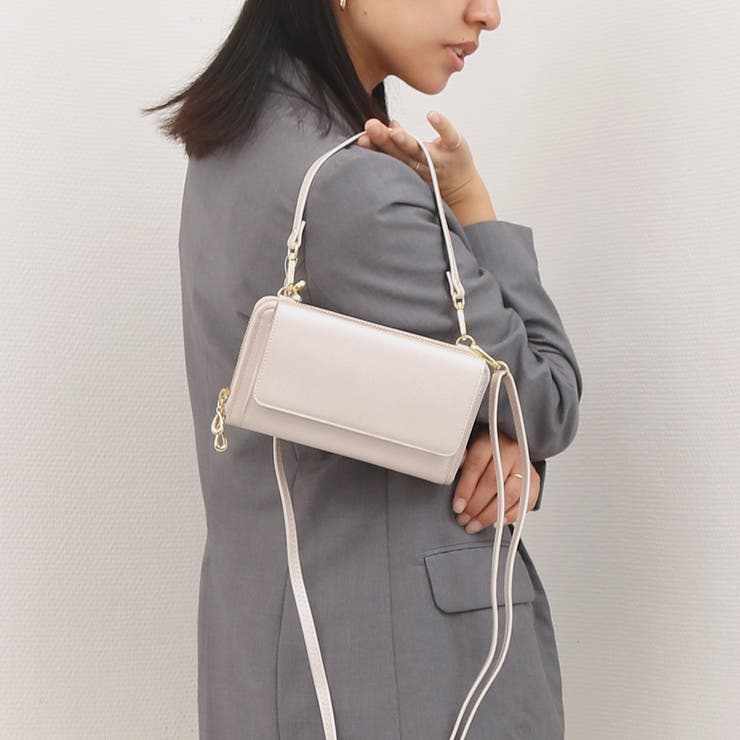 カシュカシュ / WEB限定カラーコンビウォレットショルダーバッグ | UNBILLION | 詳細画像13 