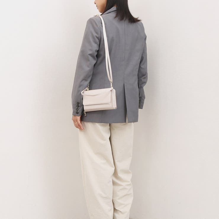 カシュカシュ / WEB限定カラーコンビウォレットショルダーバッグ | UNBILLION | 詳細画像14 