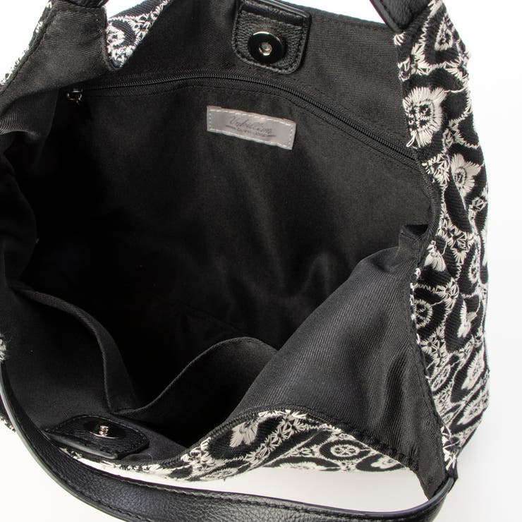 カシュカシュ cachecache / WEB限定刺繍2本手トートバッグ | UNBILLION | 詳細画像18