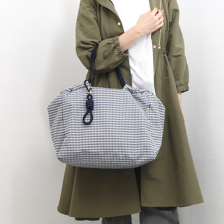 VERYコラボ カシュカシュ  / ナイロンドローコードトートバッグ | UNBILLION | 詳細画像4