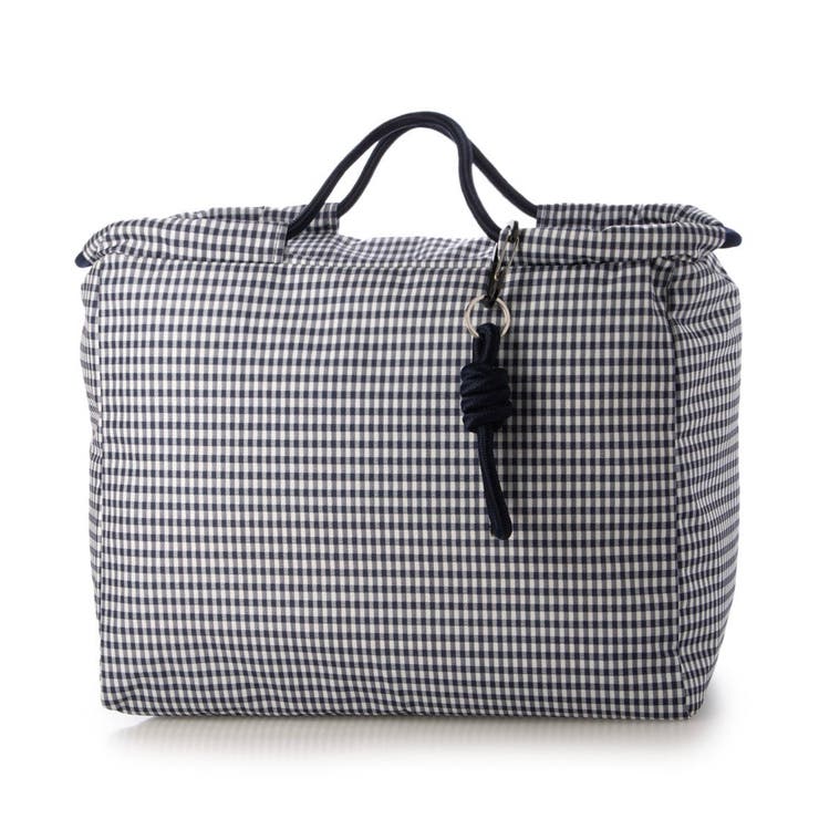 ネイビーミックス | VERYコラボ カシュカシュ  / ナイロンドローコードトートバッグ | UNBILLION