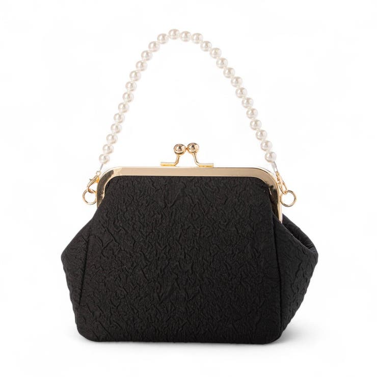 カシュカシュ  / 2wayパールハンドル付きがま口パーティバッグ | UNBILLION | 詳細画像16 