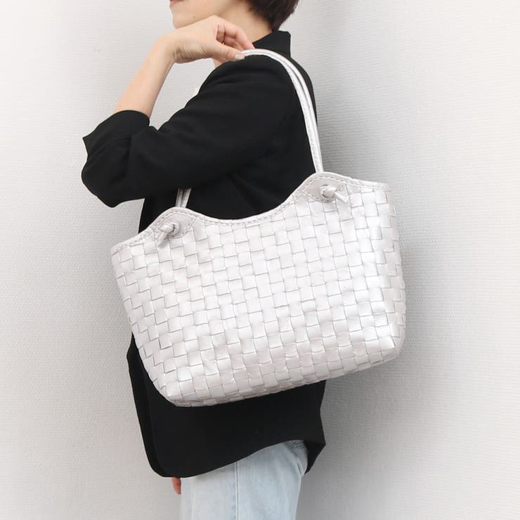 【訳あり商品】 牛革レザーメッシュトートL | UNBILLION | 詳細画像10 