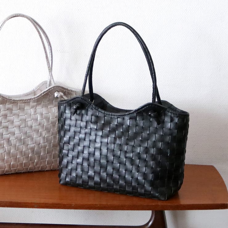 【訳あり商品】 牛革レザーメッシュトートL | UNBILLION | 詳細画像2 