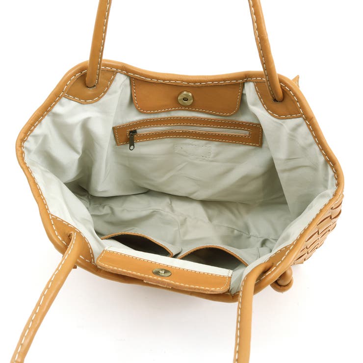 【訳あり商品】 牛革レザーメッシュトートL | UNBILLION | 詳細画像22 