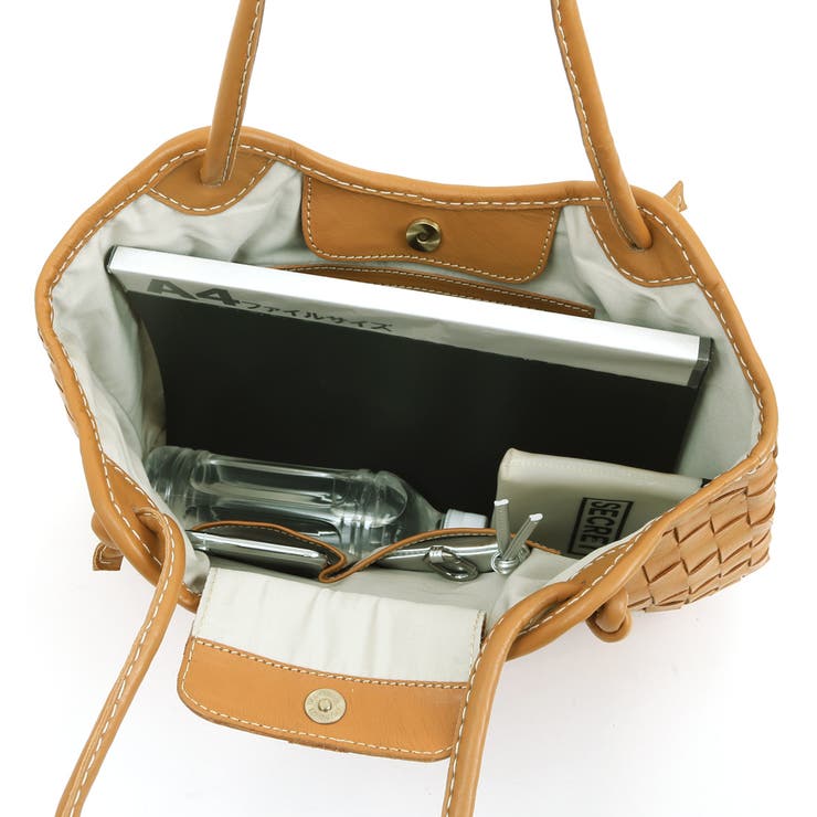 【訳あり商品】 牛革レザーメッシュトートL | UNBILLION | 詳細画像23 