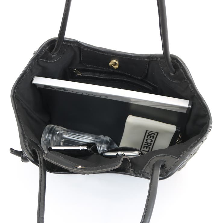 【訳あり商品】 牛革レザーメッシュトートL | UNBILLION | 詳細画像28 