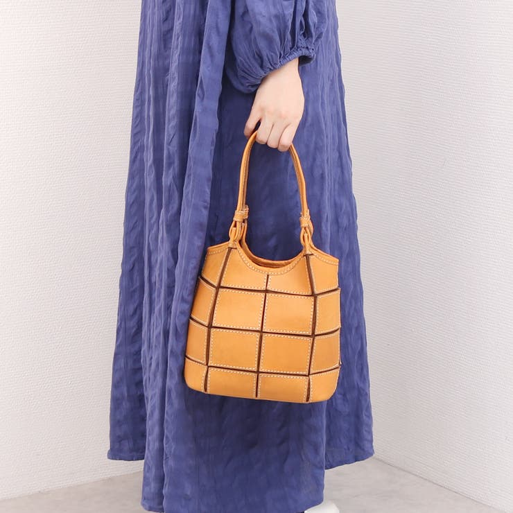 ピークスピーク / 牛革パッチワーク2wayトートS | UNBILLION | 詳細画像1 