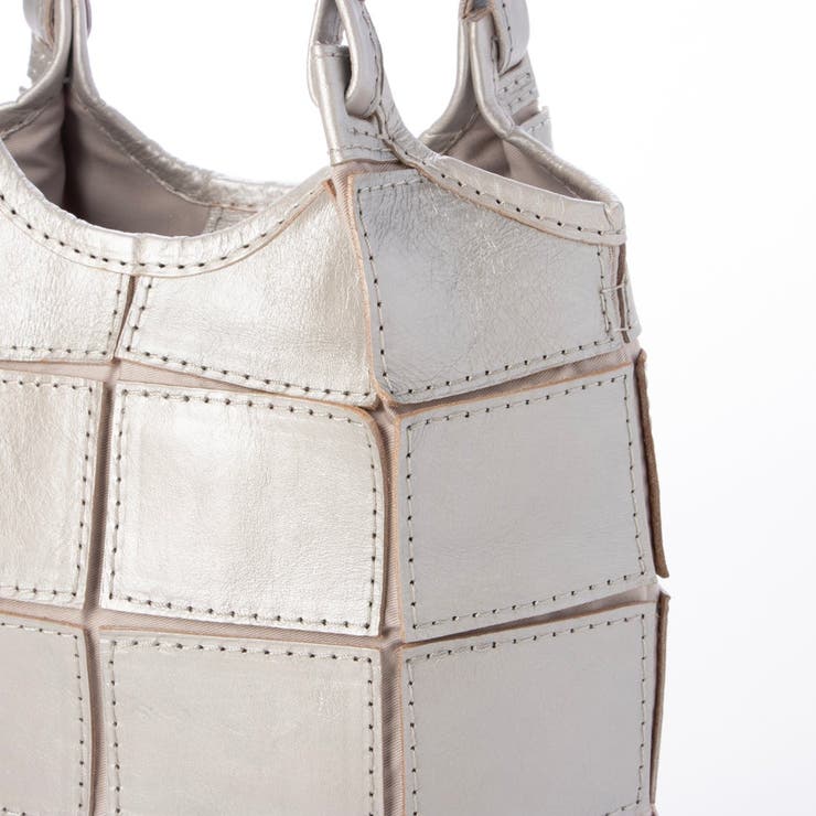 ピークスピーク / 牛革パッチワーク2wayトートS | UNBILLION | 詳細画像17 