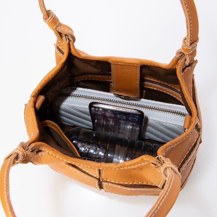 ピークスピーク / 牛革パッチワーク2wayトートS | UNBILLION | 詳細画像24 