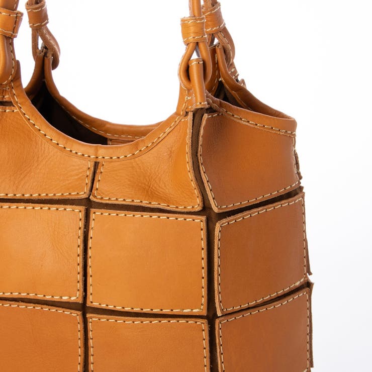 ピークスピーク / 牛革パッチワーク2wayトートS | UNBILLION | 詳細画像25 