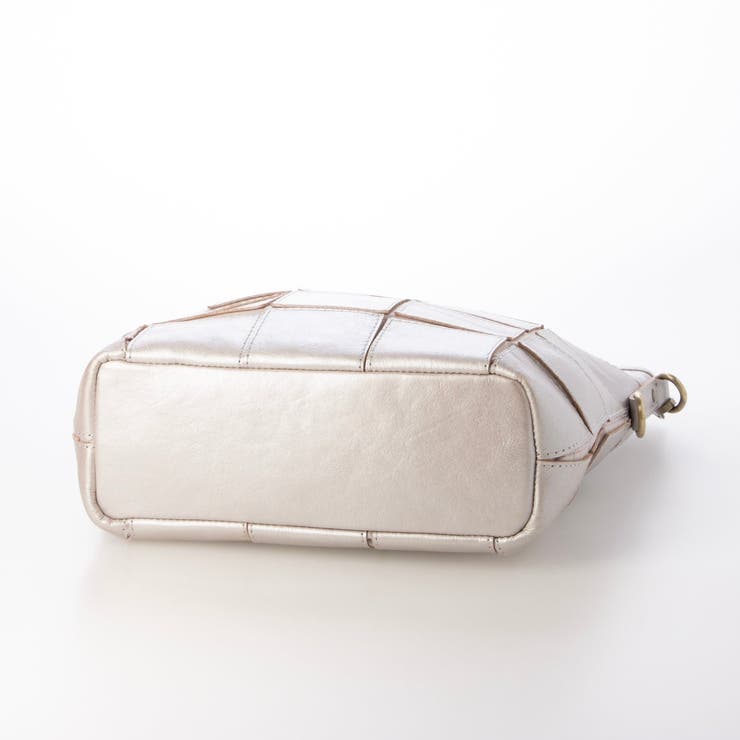 ピークスピーク / 牛革パッチワーク口折れ2wayショルダー | UNBILLION | 詳細画像22 