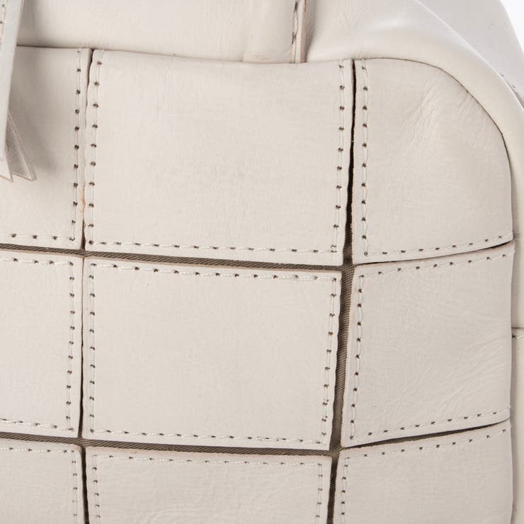 ピークスピーク / 牛革パッチワーク横長ボストン | UNBILLION | 詳細画像21 