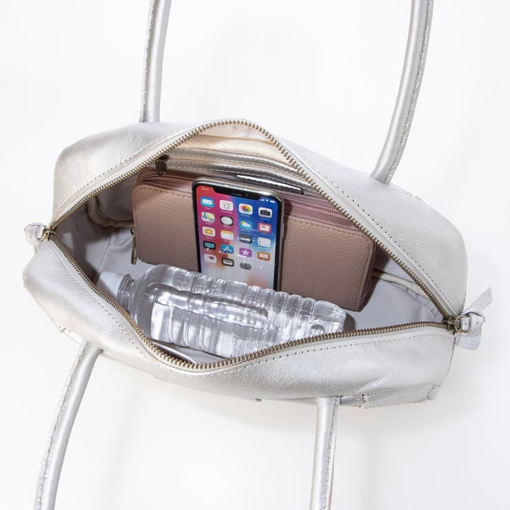 ピークスピーク / 牛革パッチワーク横長ボストン | UNBILLION | 詳細画像27 