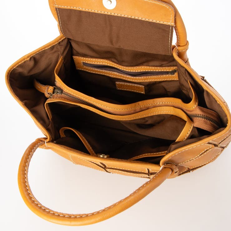 ピークスピーク PEAKSPEAK / 牛革パッチワーク・フラップトートL | UNBILLION | 詳細画像16 