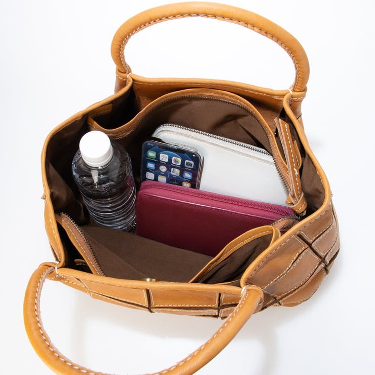 ピークスピーク PEAKSPEAK / 牛革パッチワーク・フラップトートL | UNBILLION | 詳細画像18 