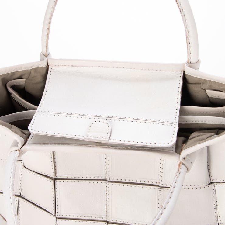 ピークスピーク PEAKSPEAK / 牛革パッチワーク・フラップトートL | UNBILLION | 詳細画像6 