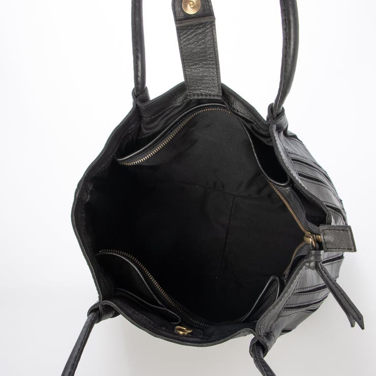 ピークスピーク PEAKS PEAK / ソフトレザーマルチストライプトート | UNBILLION | 詳細画像18 