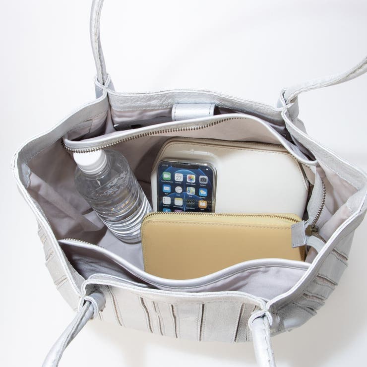 ピークスピーク PEAKS PEAK / ソフトレザーマルチストライプトート | UNBILLION | 詳細画像7 