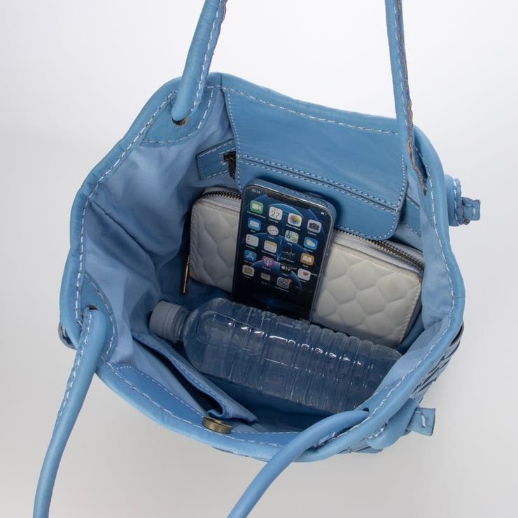 【訳あり商品】ピークスピーク / 牛革レザーメッシュトートS | UNBILLION | 詳細画像7 