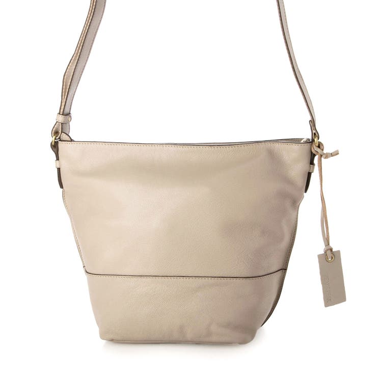 ベージュ | アトランタ ATLANTA / やぎ革軽量バケツ型ショルダー | UNBILLION