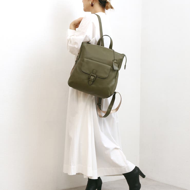 アトランタ ATLANTA / やぎ革軽量ボックス型リュック | UNBILLION | 詳細画像2 