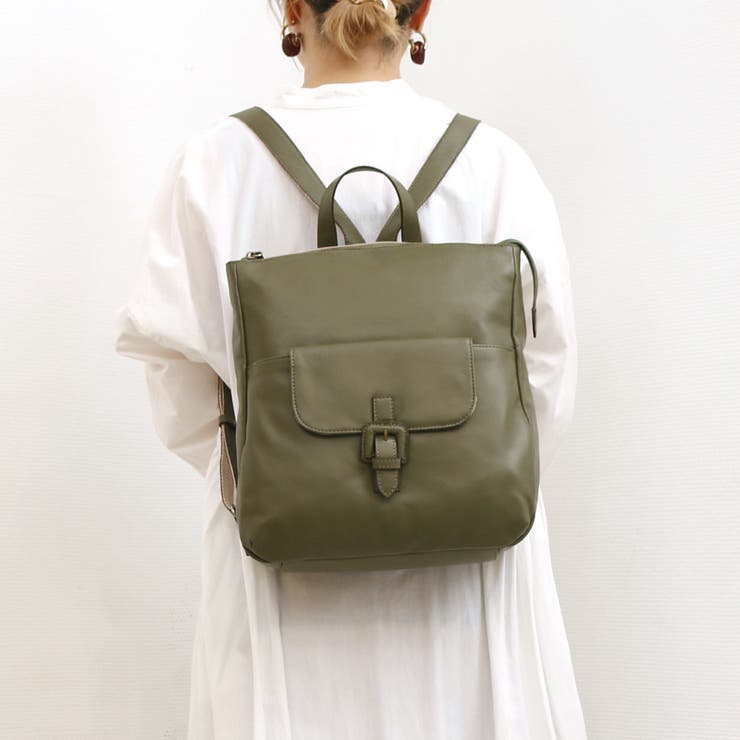 アトランタ ATLANTA / やぎ革軽量ボックス型リュック | UNBILLION | 詳細画像3 