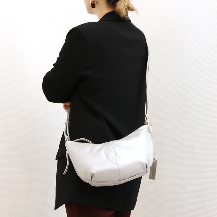 アトランタ ATLANTA / やぎ革軽量ハーフムーンショルダー | UNBILLION | 詳細画像1 