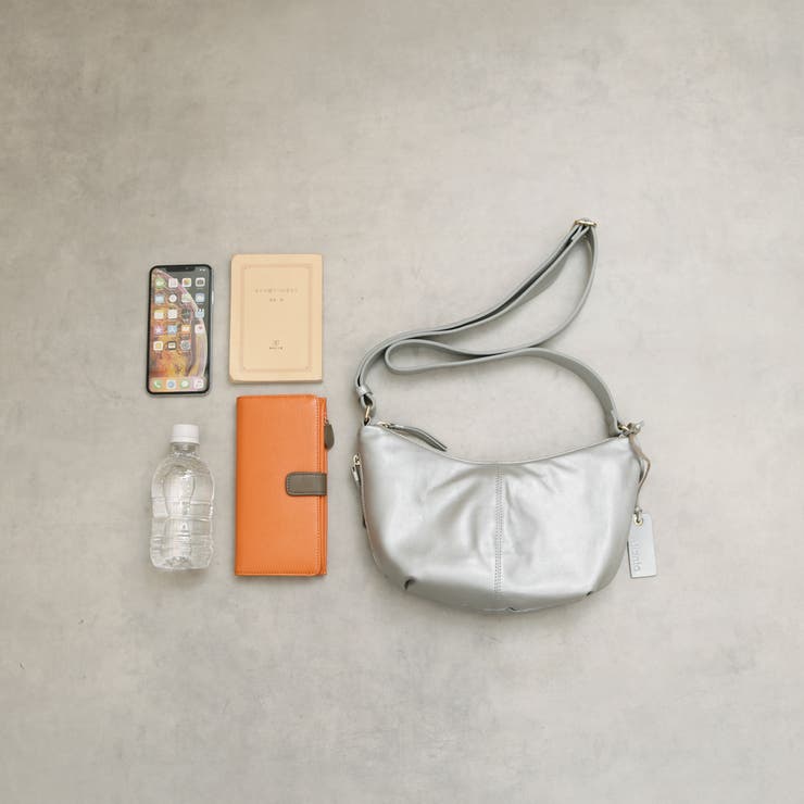 アトランタ ATLANTA / やぎ革軽量ハーフムーンショルダー | UNBILLION | 詳細画像10 