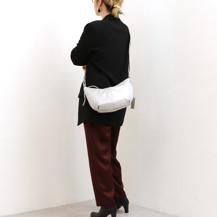 アトランタ ATLANTA / やぎ革軽量ハーフムーンショルダー | UNBILLION | 詳細画像2 