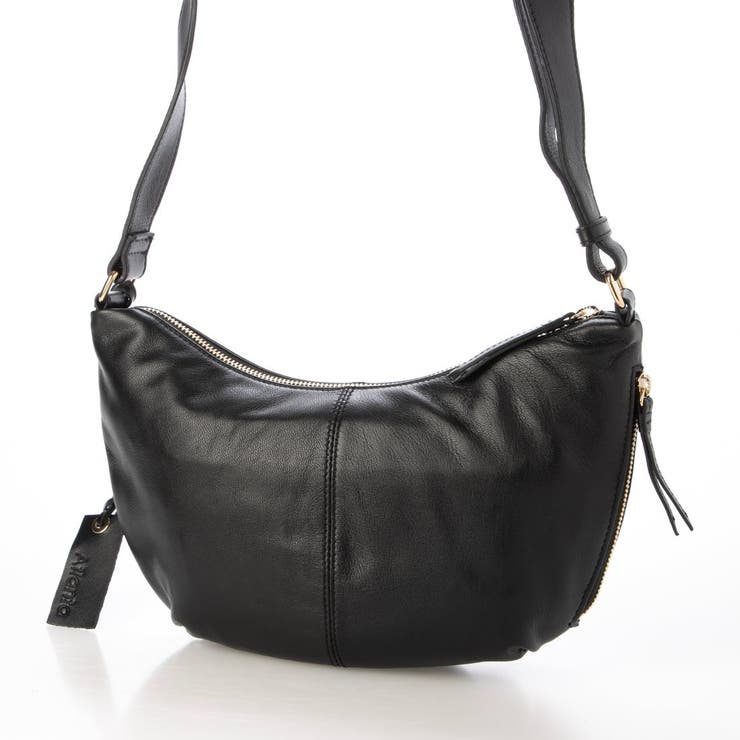 アトランタ ATLANTA / やぎ革軽量ハーフムーンショルダー | UNBILLION | 詳細画像2 