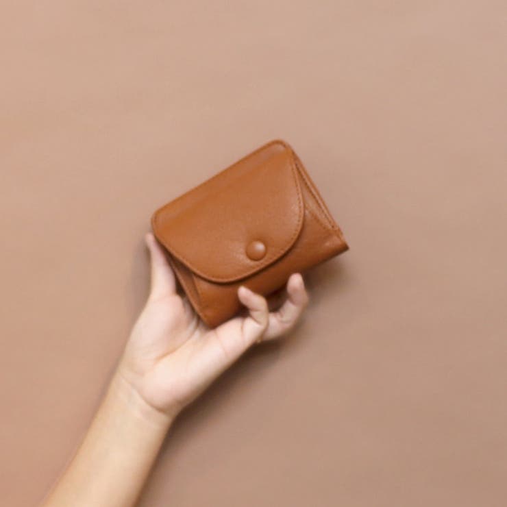 キャメル | アトランタ ATLANTA / 牛革二つ折り財布 | UNBILLION