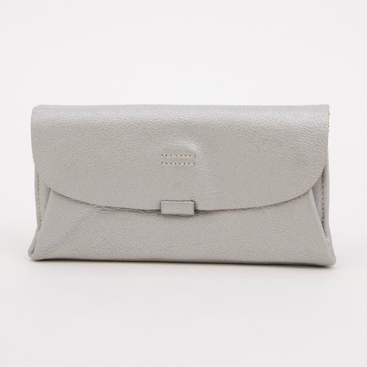 シルバー | アトランタ ATLANTA / 牛革かぶせ長財布 | UNBILLION