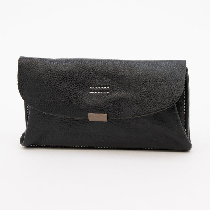 ブラック | アトランタ ATLANTA / 牛革かぶせ長財布 | UNBILLION