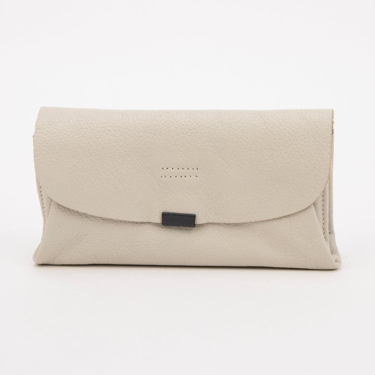 アイボリー | アトランタ ATLANTA / 牛革かぶせ長財布 | UNBILLION