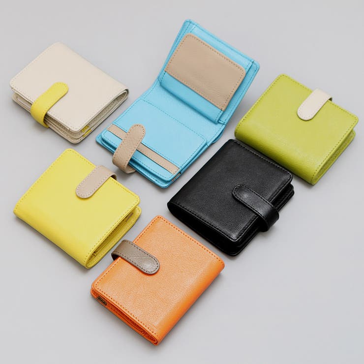 アトランタ ATLANTA / 牛革二つ折りカラーコンビウォレット | UNBILLION | 詳細画像1 