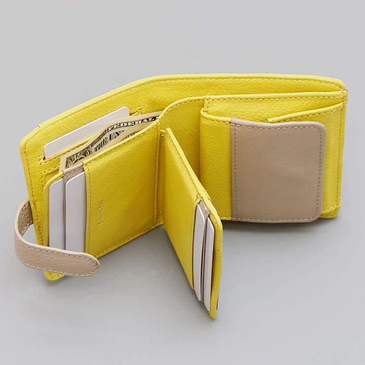 アトランタ ATLANTA / 牛革二つ折りカラーコンビウォレット | UNBILLION | 詳細画像5 