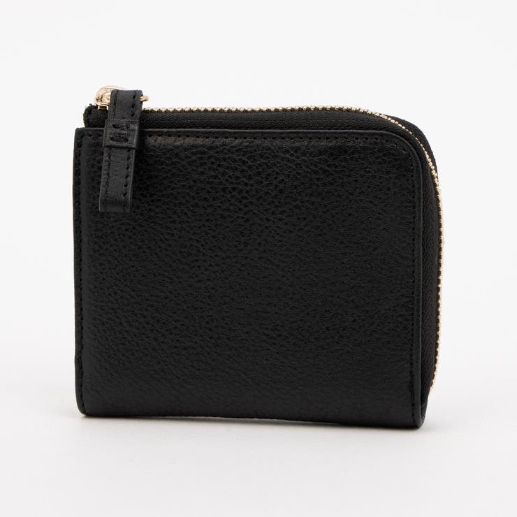 ブラック | アトランタ ATLANTA / 牛革L字ファスナーミニウォレット | UNBILLION