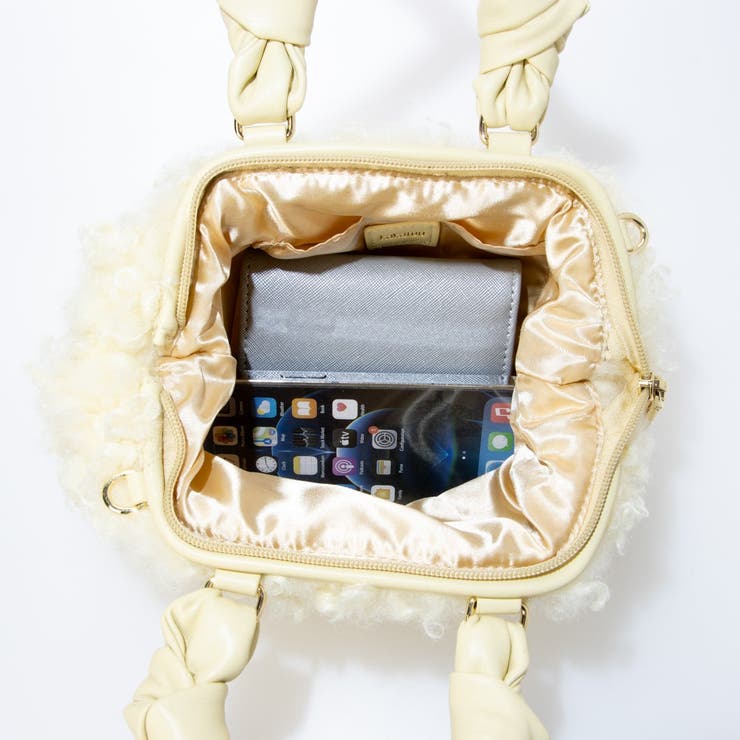 カカトゥ kakatoo / シアリングフェイクファー2wayバッグ | UNBILLION | 詳細画像14 