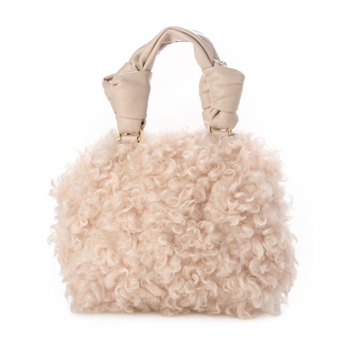 ピンク | カカトゥ kakatoo / シアリングフェイクファー2wayバッグ | UNBILLION